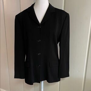 Ralph Lauren Black Women's Single-Breasted Blazer